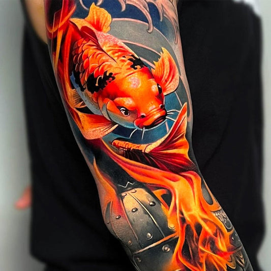 Hard Orange Tattoo Ink - 2 Oz