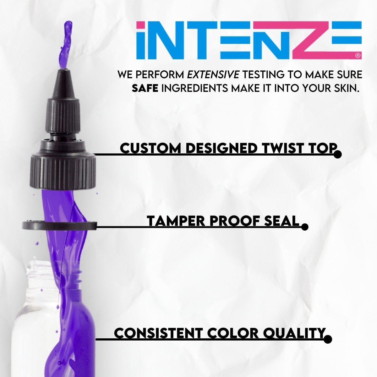 Dark Purple Tattoo ink