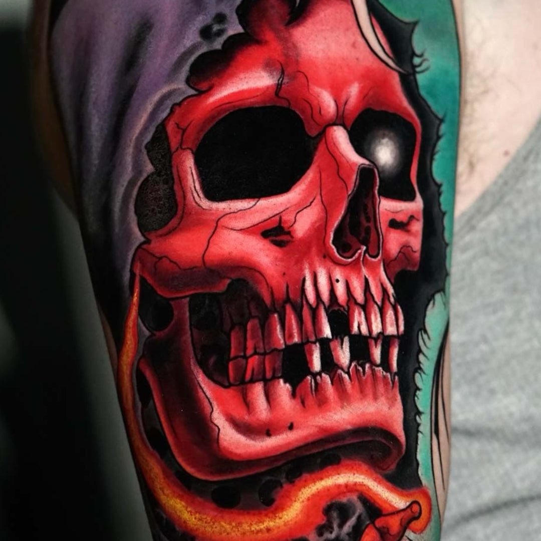 American Rose Tattoo Ink