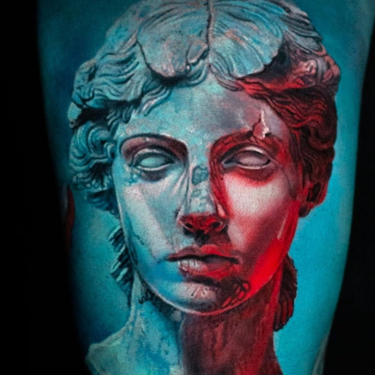 Baby Blue Tattoo Ink