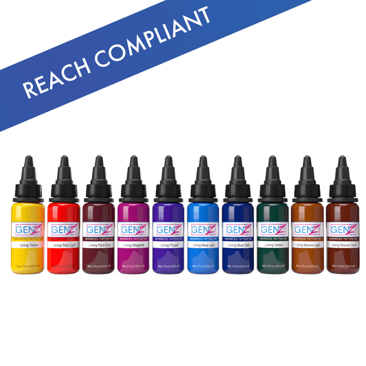 GEN-Z Intenze Color Lining Ink Set
