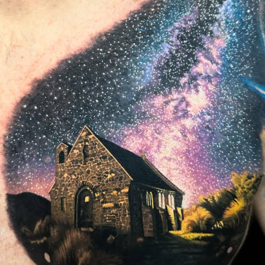 Deep Indigo Tattoo Ink - 1/2 Oz