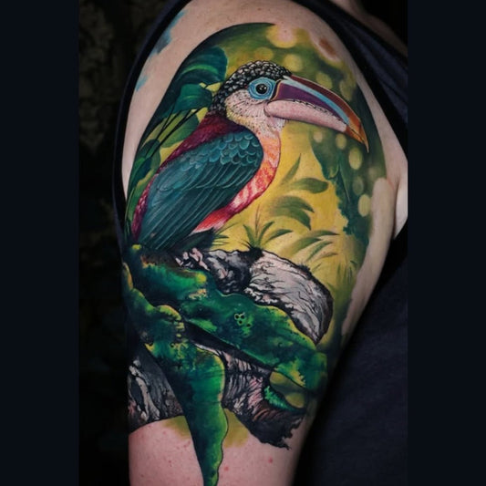 Midnight Green Tattoo Ink - 1/2 Oz