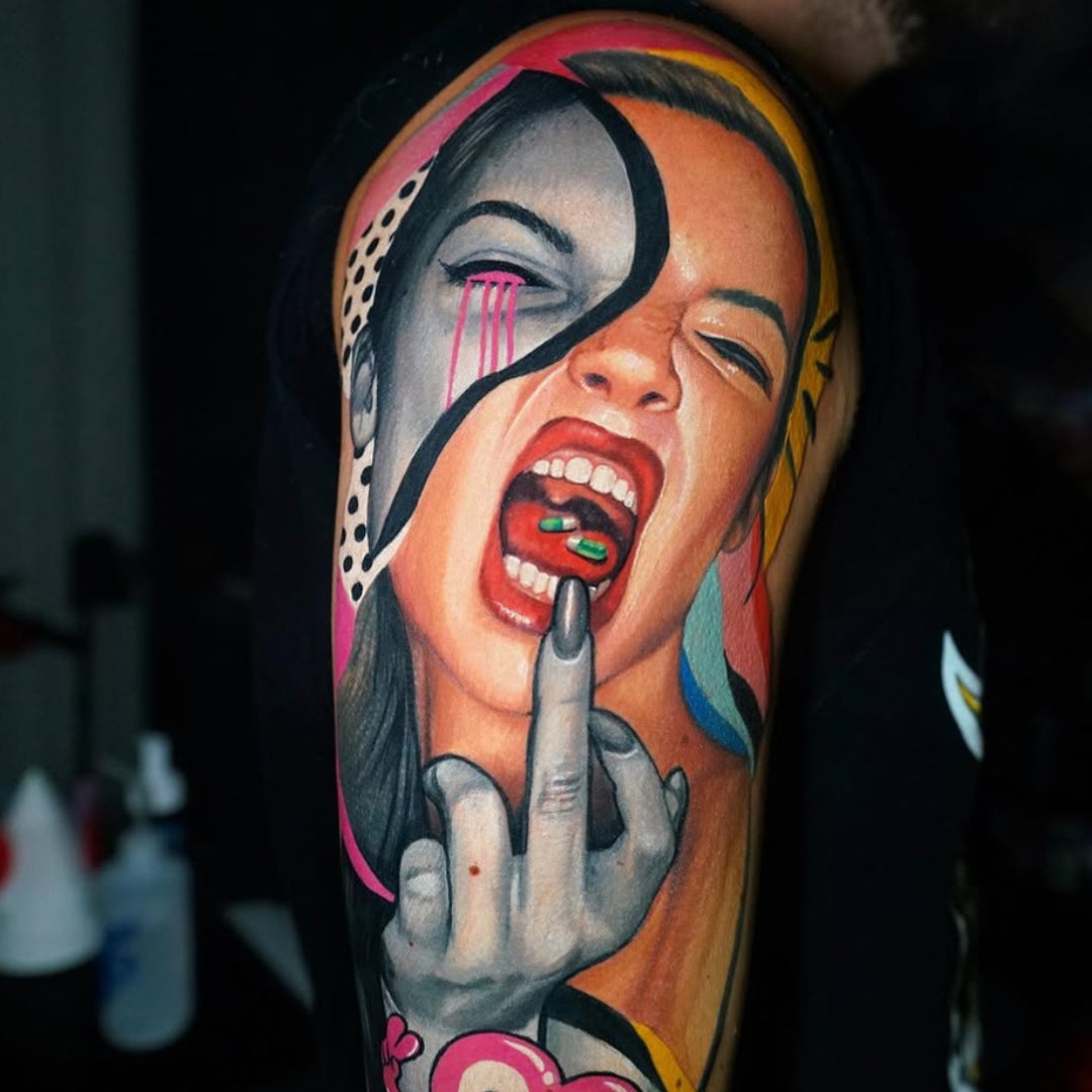 Titanium Silver Tattoo Ink