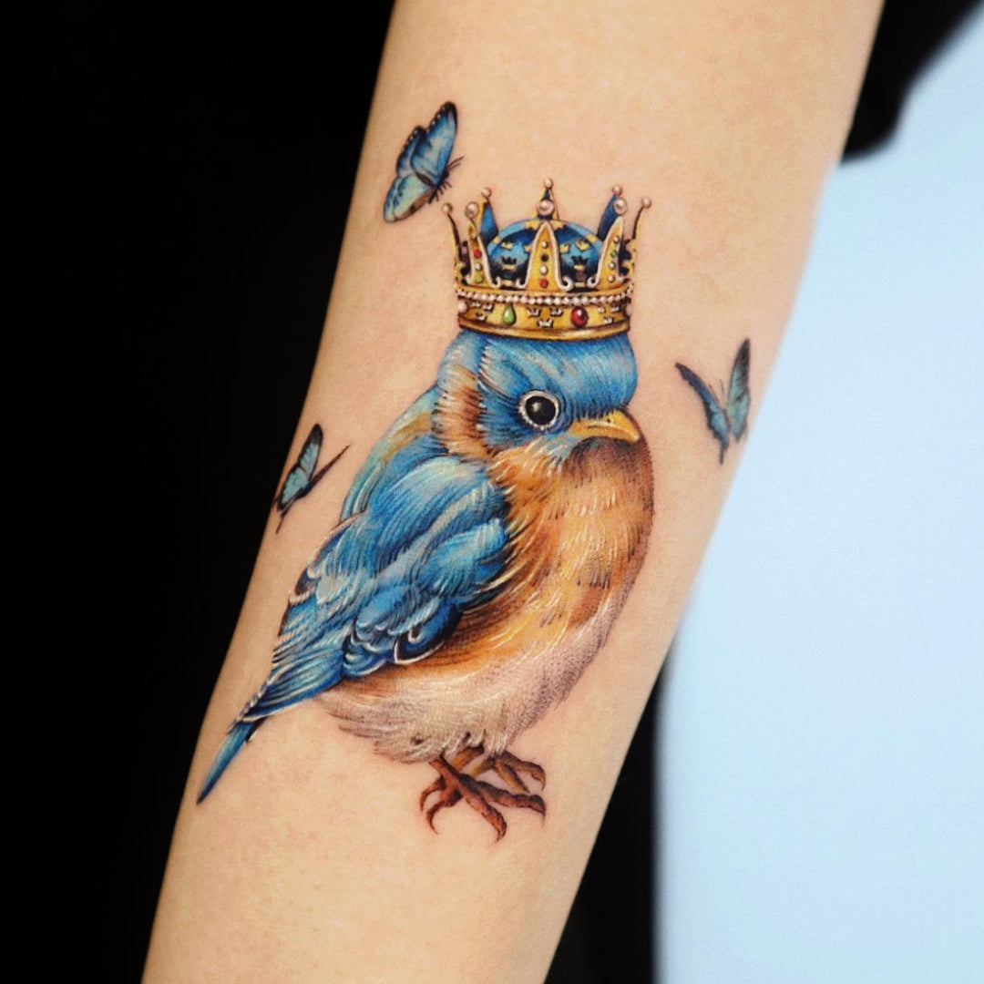 Tyler Blue Tattoo Ink
