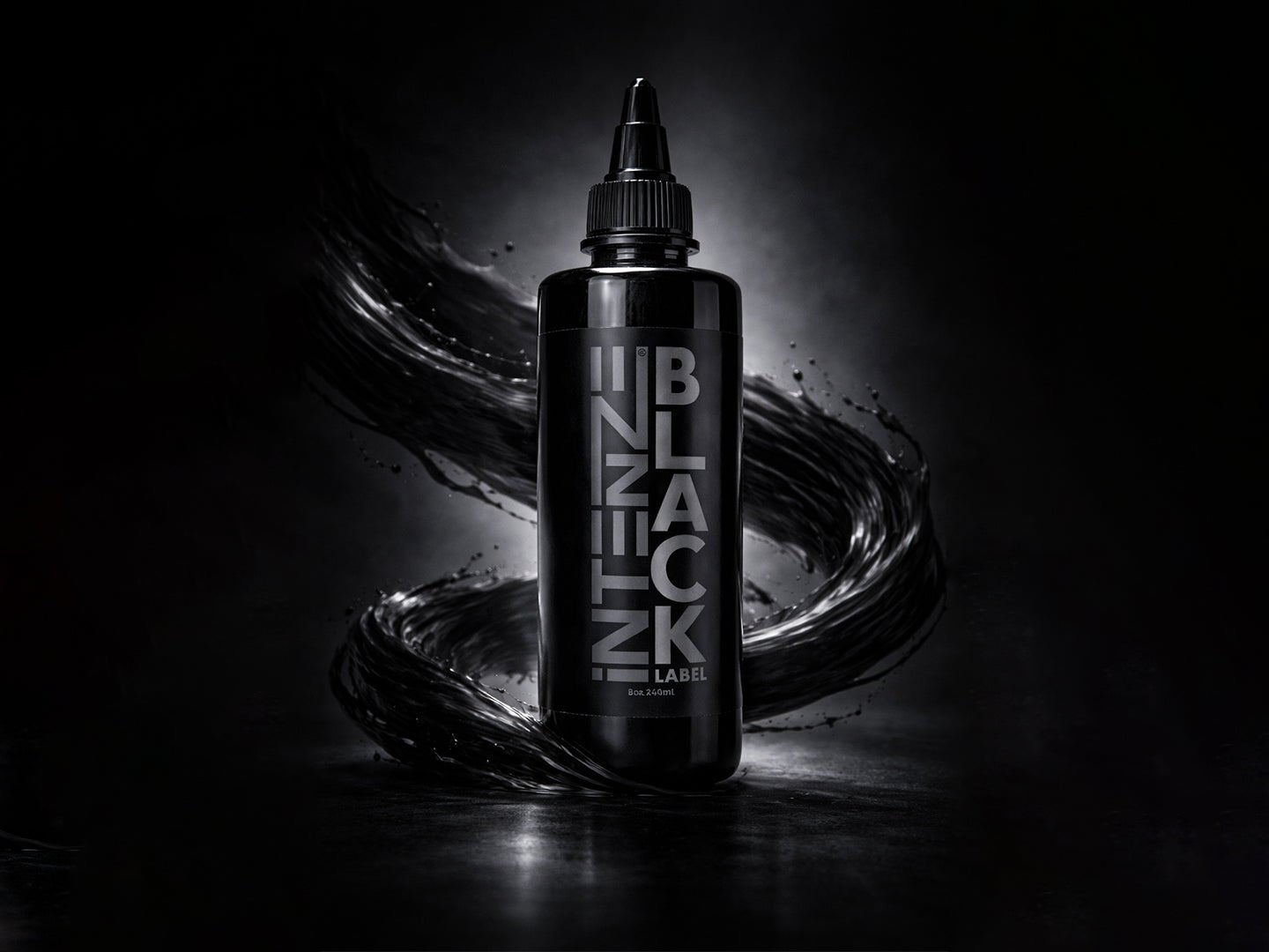 Universal Black Tattoo Ink — REACH Compliant | Intenze