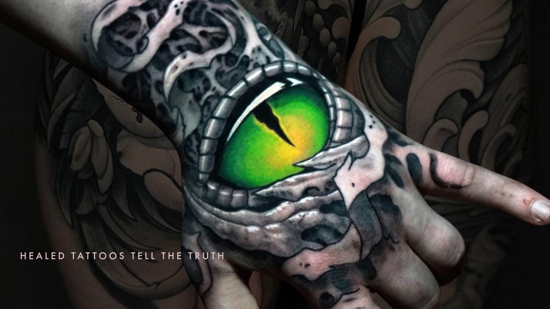 Healed tattoos tell the truth