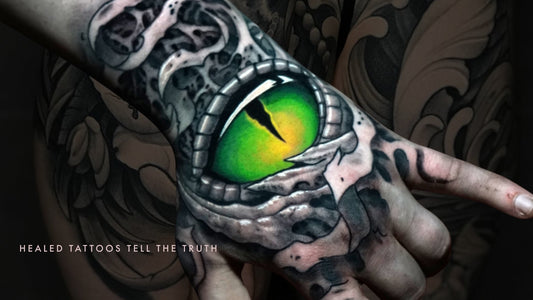 Healed tattoos tell the truth