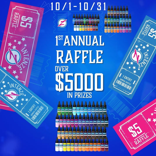 Intenze Raffle 2023 - Over $5000 in Prizes