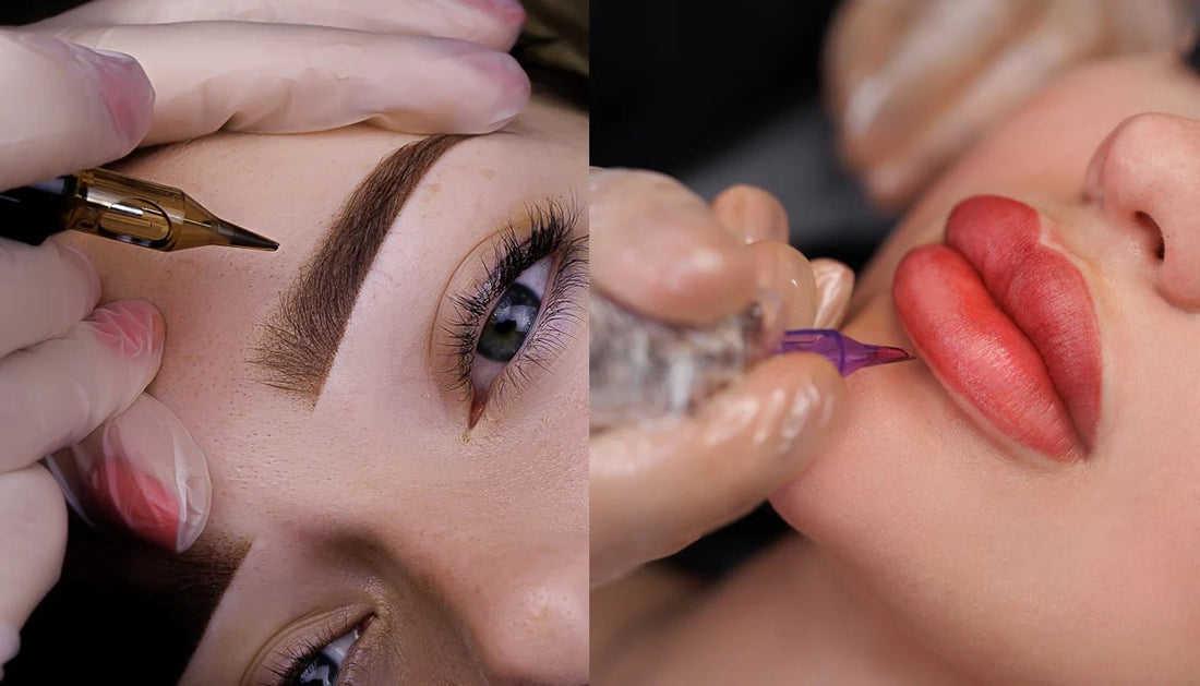  auto_awesome Meintest du: pigmentierung von Lippen und augenbrauen mit Intenze PMU tinte 63 Lip and eyebrow pigmentation using Intenze PMU ink