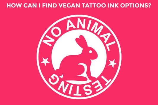 Vegan, cruelty-free tattoo ink by INTENZE