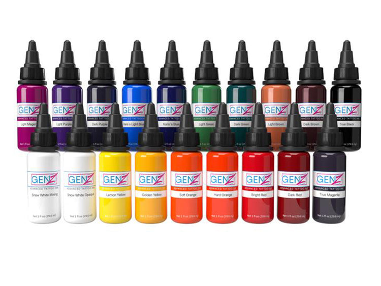 GEN-Z Ink Sets - Intenze Tattoo Ink