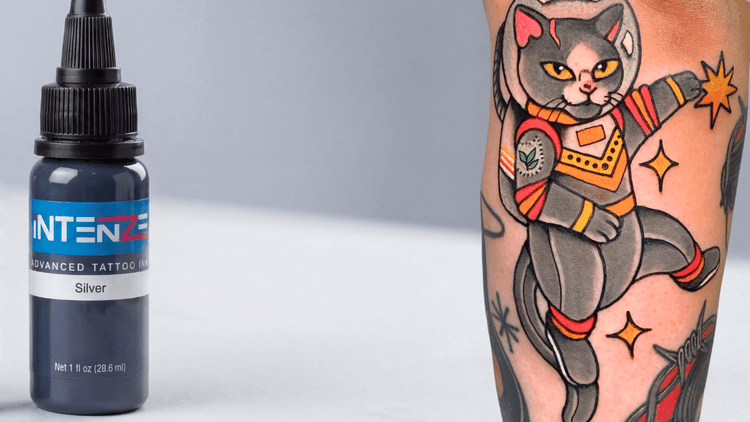Silver Tattoo Ink