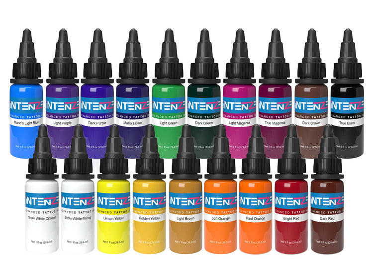 All Tattoo Ink Sets - Intenze Tattoo Ink