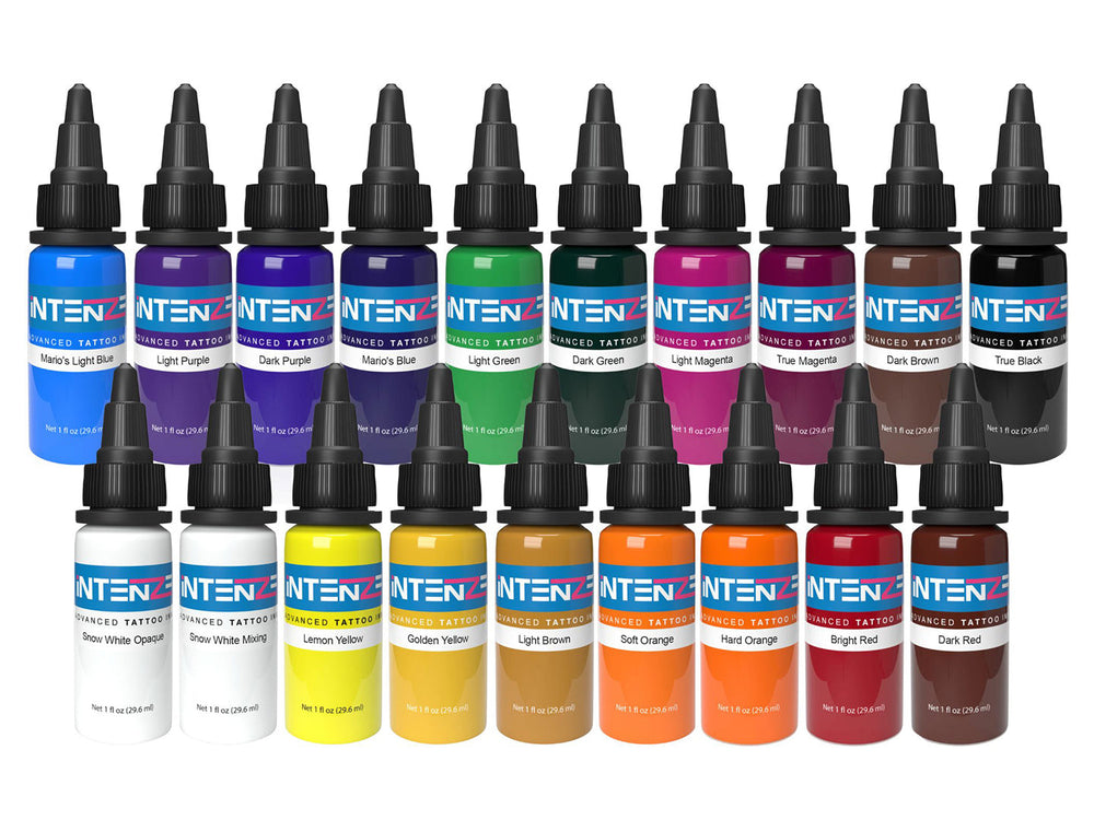 Professional Tattoo Ink & PMU Pigments | INTENZE USA