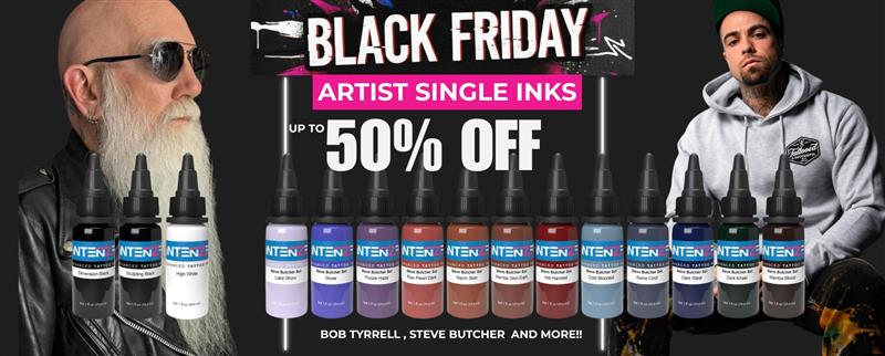 Artist Series Single Inks - Intenze Tattoo Ink