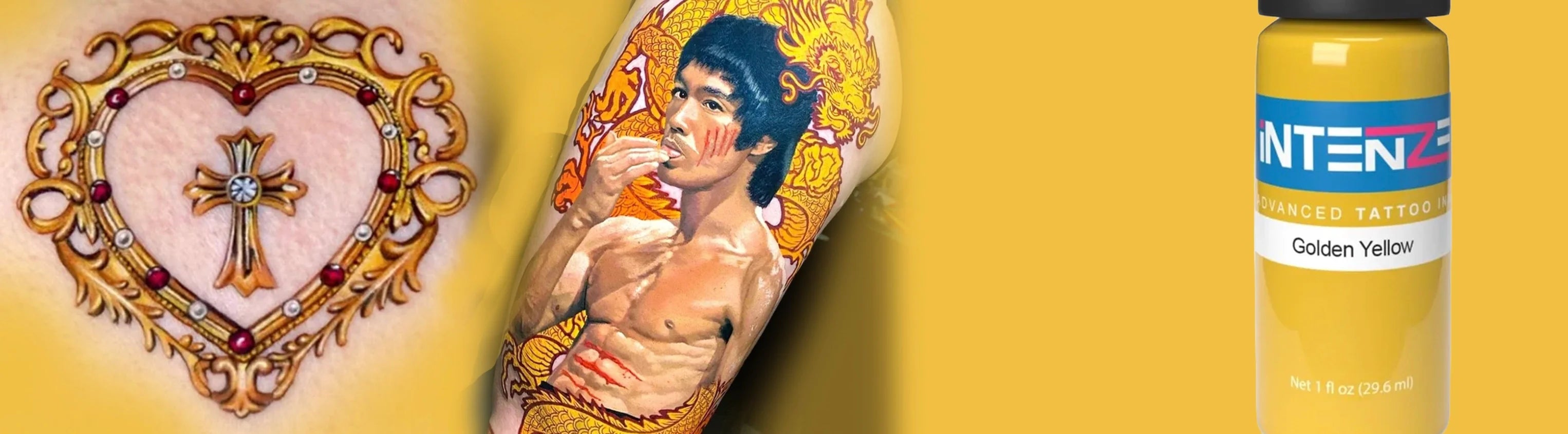 Yellow Tattoo Ink