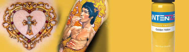 Yellow Tattoo Ink