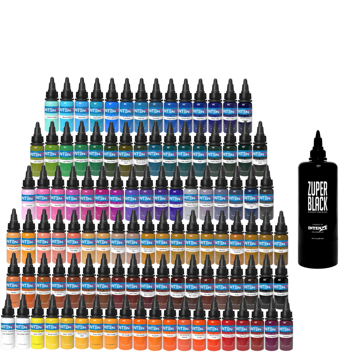 101 Color Tattoo Ink Set