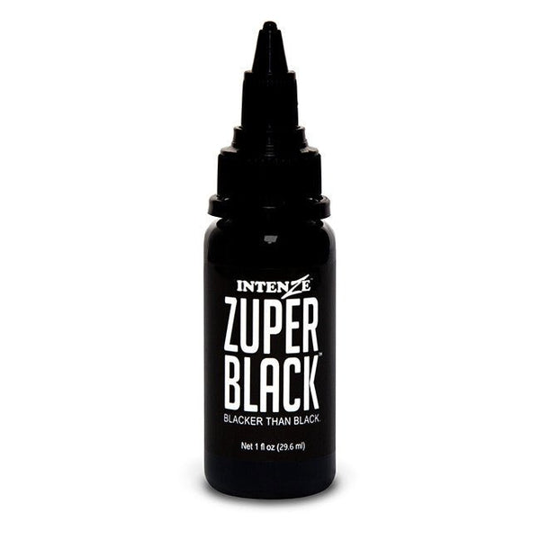 Zuper Black Tattoo Ink bottle