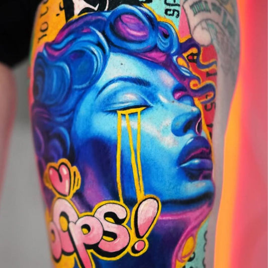 19 Color Tattoo Ink Set - 1 Oz