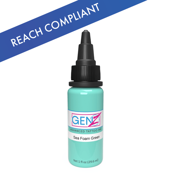 GEN-Z Seafoam Green Tattoo Ink bottle