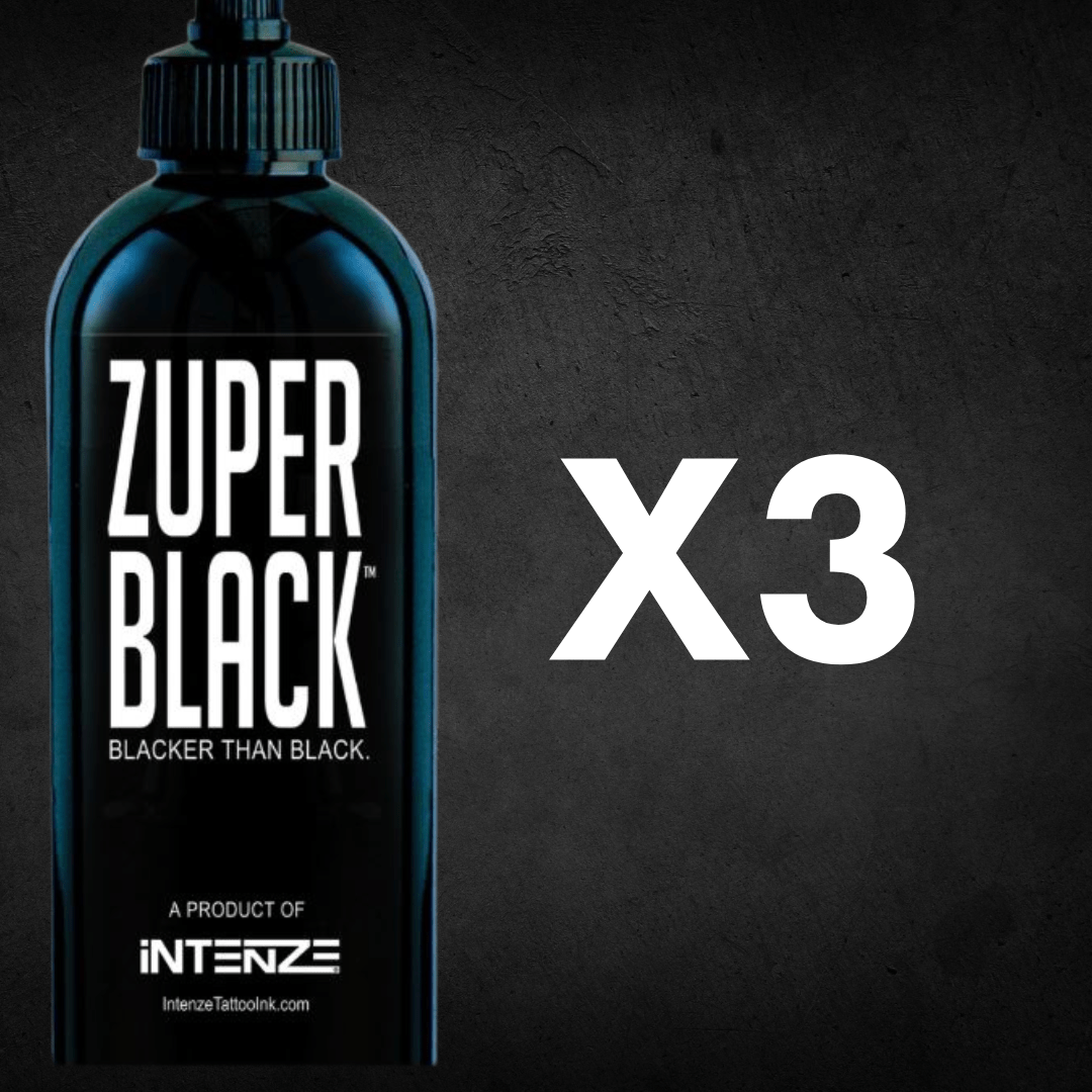 Zuper Black 12 Oz - 3 PACK Black Friday