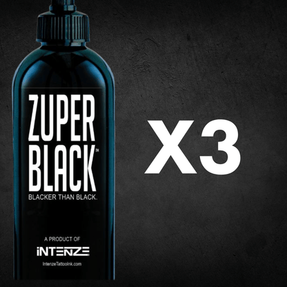 Zuper Black 12 Oz - 3 PACK Black Friday