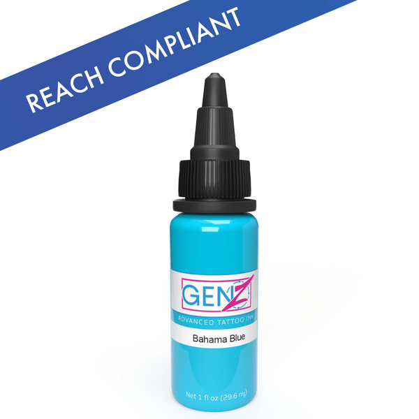 GEN-Z Bahama Blue Tattoo Ink bottle
