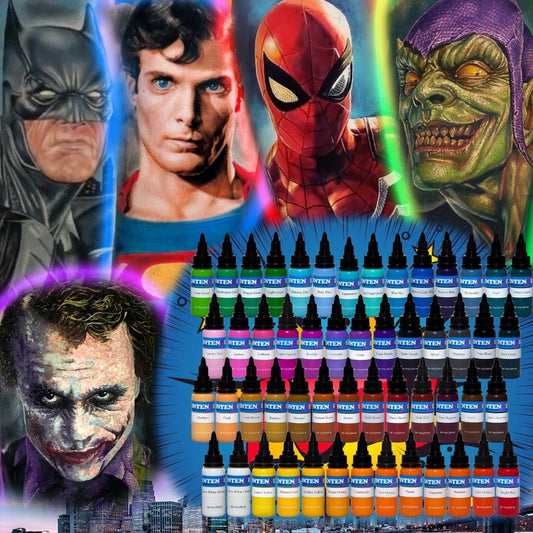 54 Color Set Tattoo Ink - 1 Oz