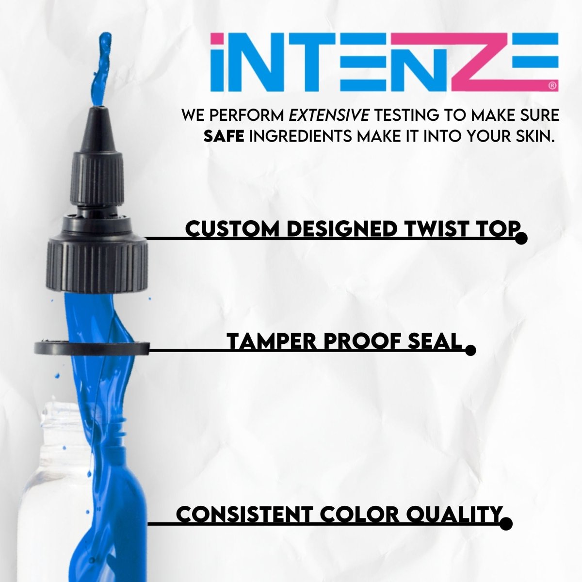 Mario's Blue Tattoo Ink - 2 Oz