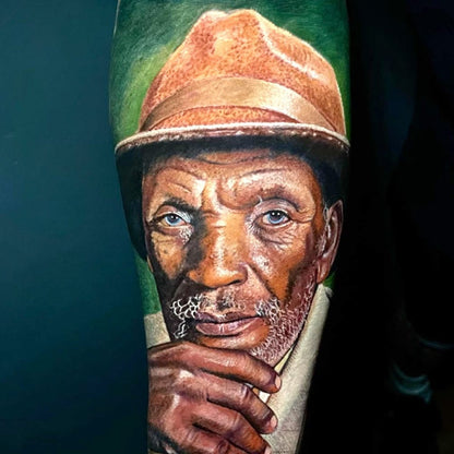Dark Green Tattoo Ink - 1 Oz