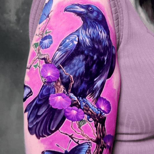 Dark Purple Tattoo ink - 4 Oz