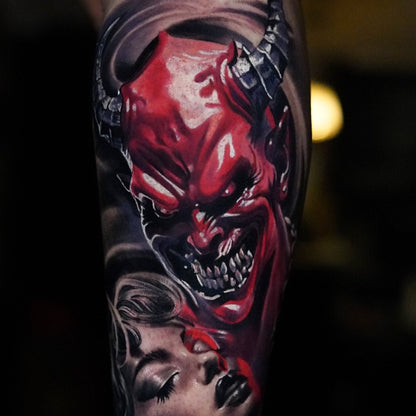 Dark Red Tattoo Ink - 1 Oz
