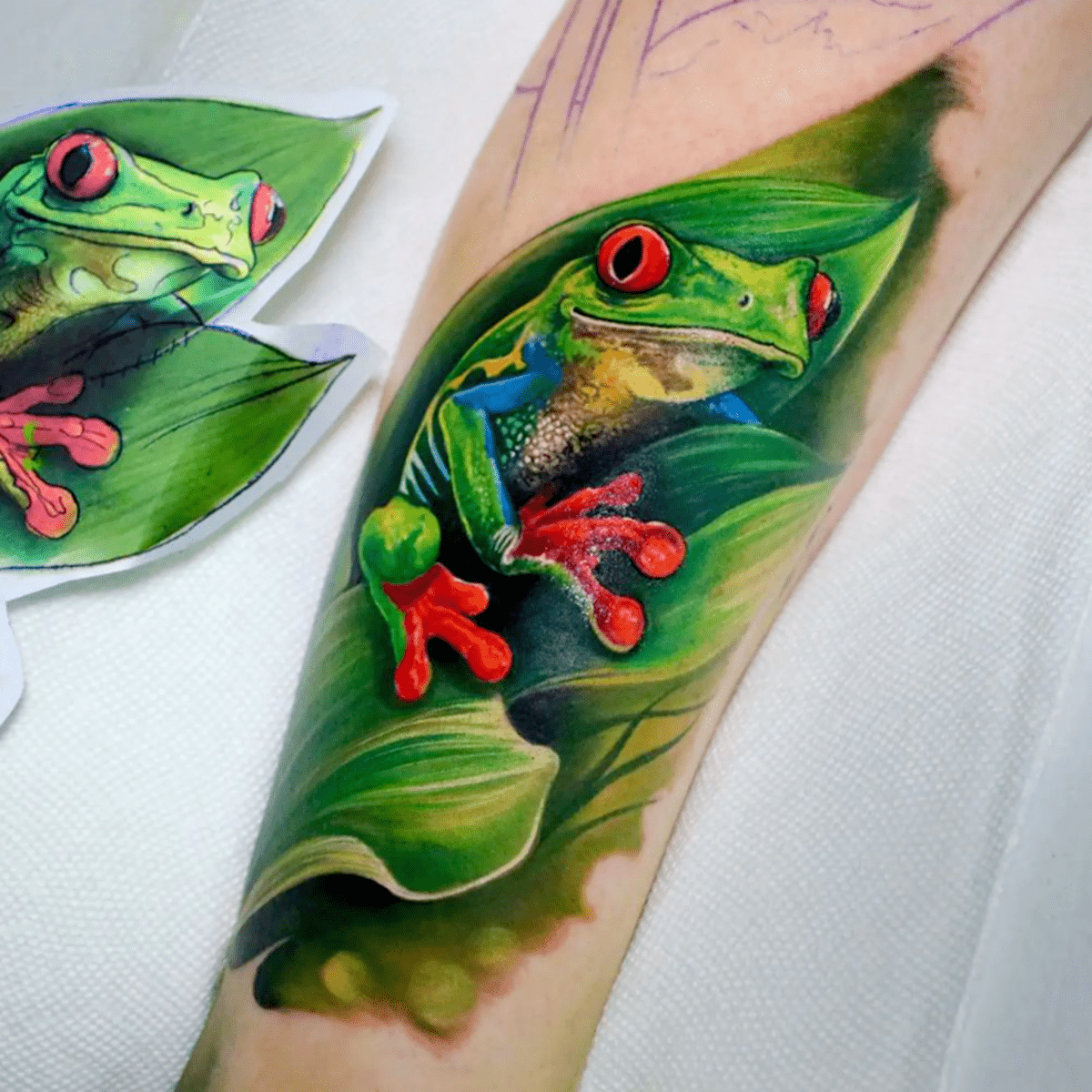 Light Green Tattoo Ink