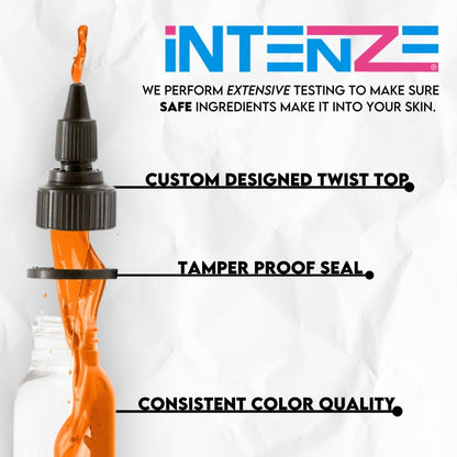 Soft Orange Tattoo Ink - 1 Oz