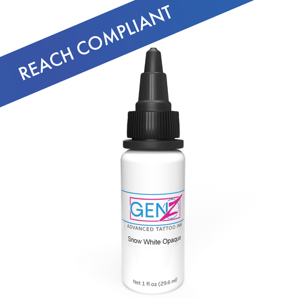 Gen-Z Snow White Opaque bottle