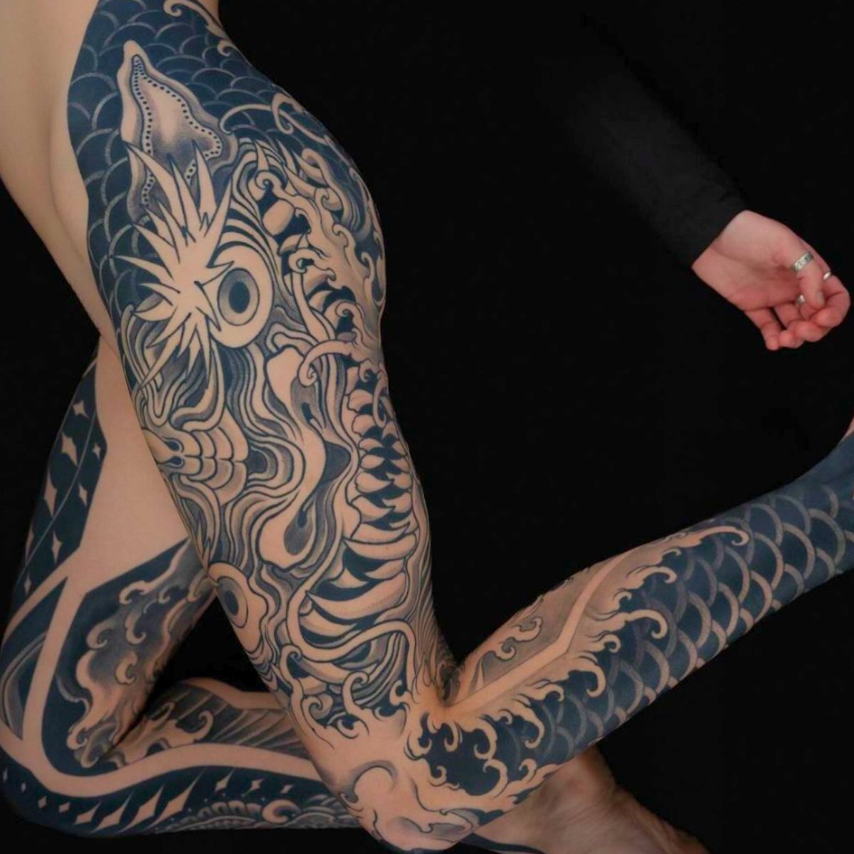 True Black Tattoo Ink - 1/2 Oz