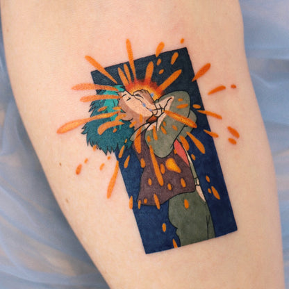 Soft Orange Tattoo Ink