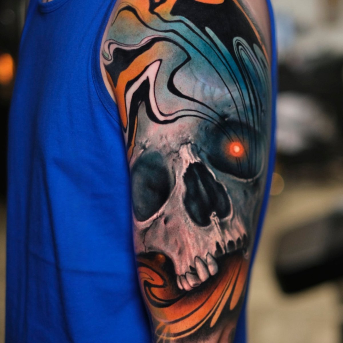 Soft Orange Tattoo Ink - 4 Oz