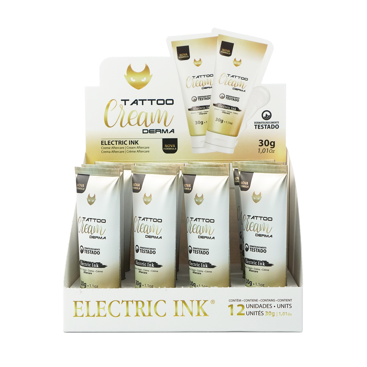 Electric Ink - Tattoo Cream Derma Kit (12 1 oz Units)