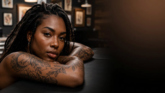 INTENZE Dark Skin Set — high-opacity tattoo ink set for Fitzpatrick IV–VI skin