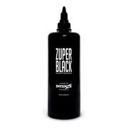 Zuper Black Tattoo Ink 12oz - INTENZE Deep Cool Black