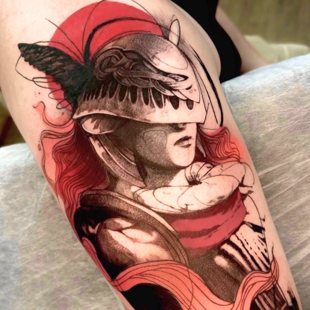 American Rose Tattoo Ink