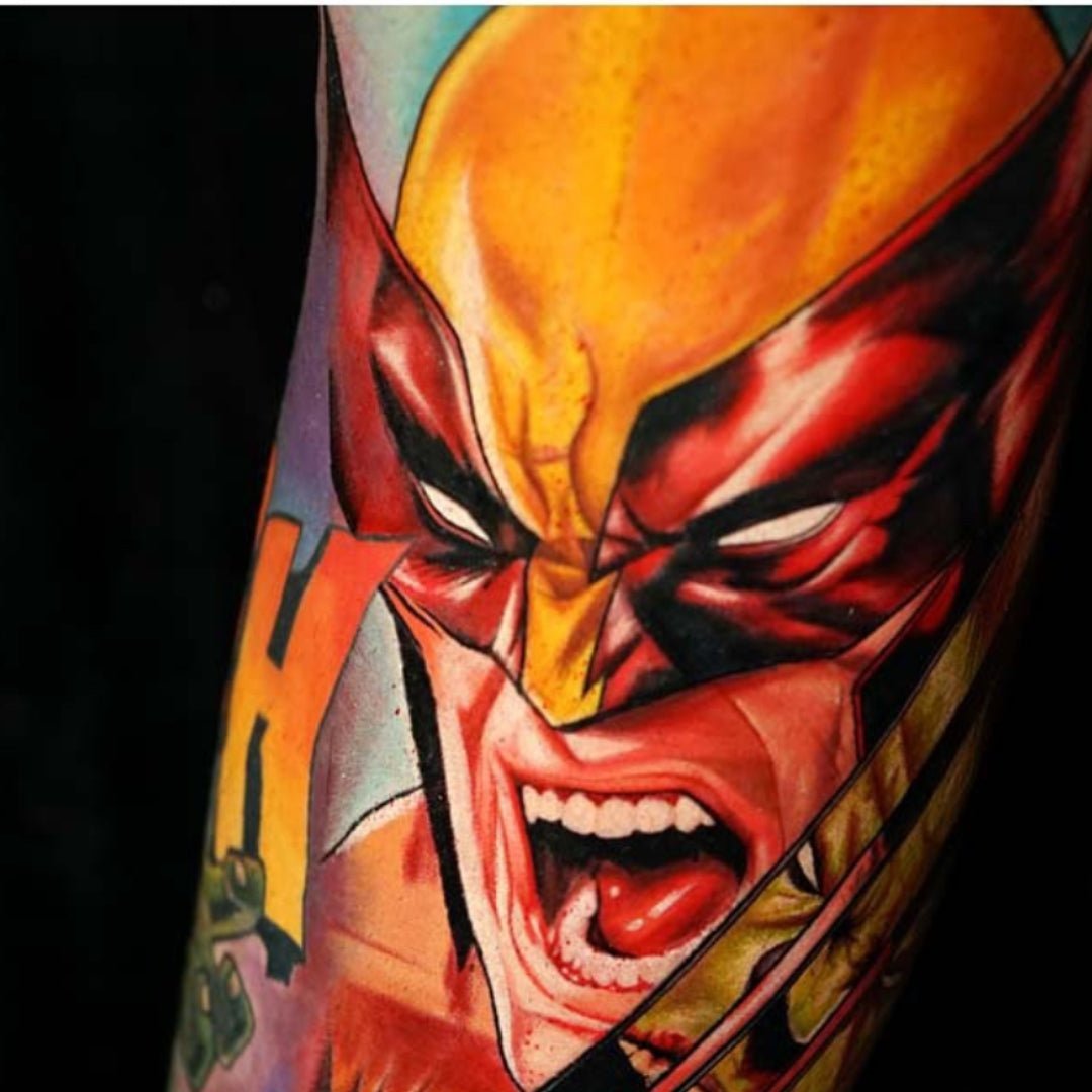 American Rose Tattoo Ink