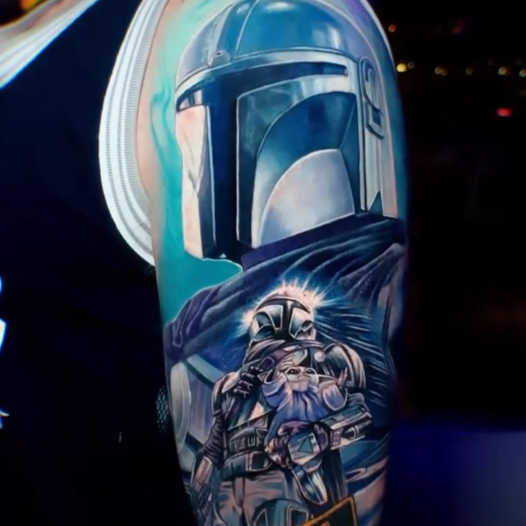 Baby Blue Tattoo Ink