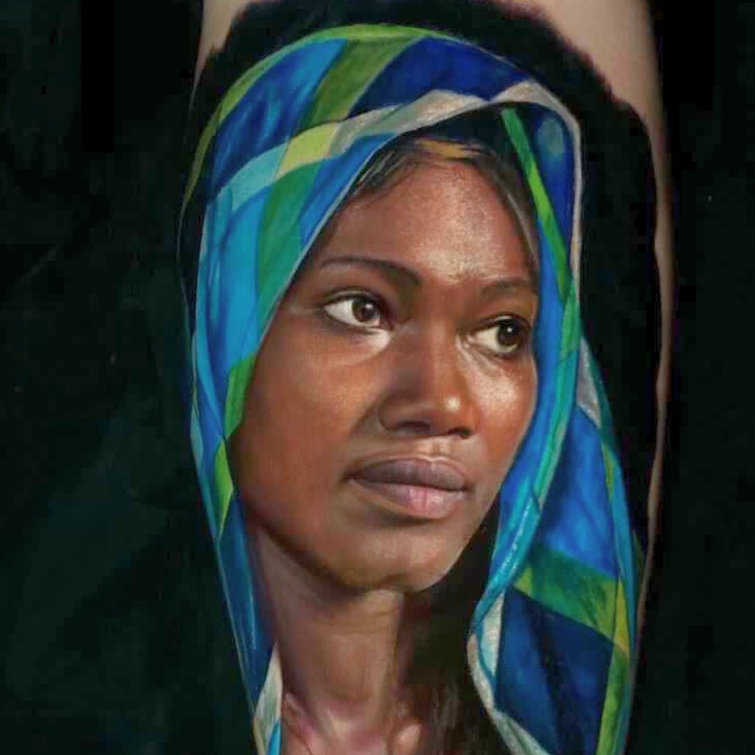 Dodger Blue Tattoo Ink