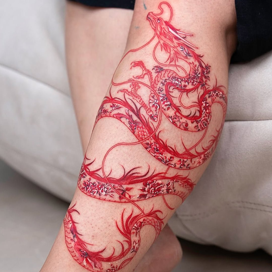 Dragon Red Tattoo Ink - 1/2 Oz