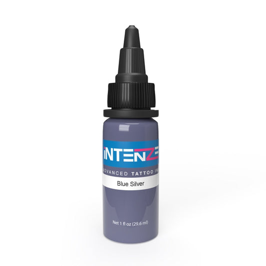 Blue Silver Tattoo Ink - 1 Oz