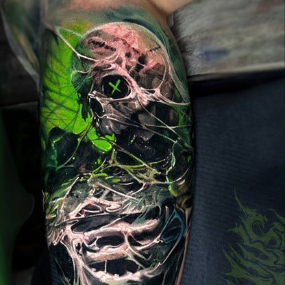Lime Green Tattoo Ink - 2 Oz